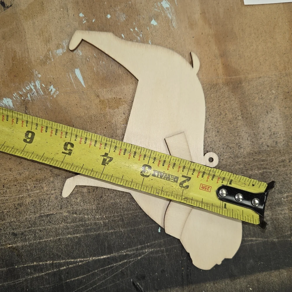 10pc French bulldog puppy dog DIY wood cut outs for DIY crafting ornaments tags